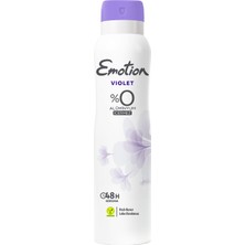 Emotion Deodorant Sprey Violet 150 ml - 4 Adet