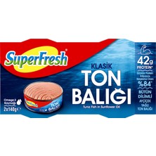 Superfresh Ayçiçekyağlı Ton Balığı 2X140 G - 7 Adet