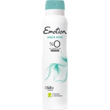 Emotion Aqua Kiss Deodorant 150 ml - 8 Adet