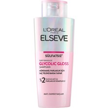 L'oréal Paris Elseve Glycolic Gloss Bakım Yapan Şampuan 200 ml - 3 Adet