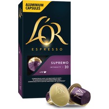 Lor Espresso 10 Supremo 10'lu Kapsül Kahve - 7 Adet