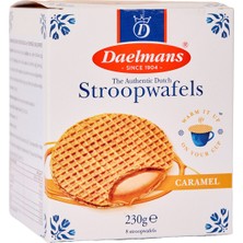 Daelmans Stroopwafels Karamel Şurup Dolgulu Gofret 230 G - 4 Adet