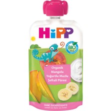 Hipp Organik Mango Yoğurt Muzlu Şeftali Püresi 100 G - 5 Adet