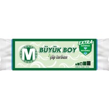 Migros Büyük Boy Çöp Torbası 65 x 80 10 Adet - 8 Adet