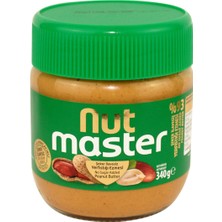 Nut Master Şeker Ilavesiz Yer Fıstığı Ezmesi 340 G - 8 Adet