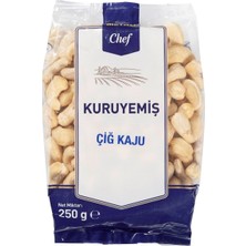 Metro Chef Çiğ Kaju 250 G - Doğal Atıştırmalık ve Tatlı Malzemesi 6'li Avantaj Paketi - 6 Adet