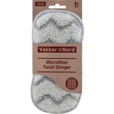 Vakker Nord Microfiber Twist Sünger - 6 Adet