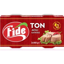 Fide Acılı Ton Balığı 2 x 160 G - 4 Adet