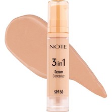 Note 3ın1 Serum Concealer 02 Medium Kapatıcı - 6 Adet