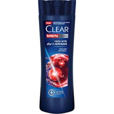 Clear Men Kepeğe Karşı Etkili Şampuan Hızlı Stil 2'si 1 Arada Kolay Şekil Alan Saçlar 350 ml - 6 Adet