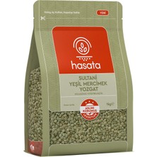 Hasata Yozgat Sultani Yeşil Mercimek 1 kg - 4 Adet