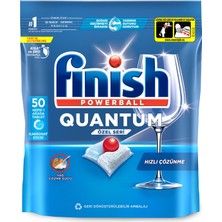 Finish Quantum Özel Seri 50'li Bulaşık Makinesi Tableti 520 G - 3 Adet