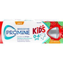 Sensodyne Promine Kids 0-6 Yaş Diş Macunu 50 ml - Çürüklere Karşı Koruma 3'li Ekonomik Paket - 3 Adet