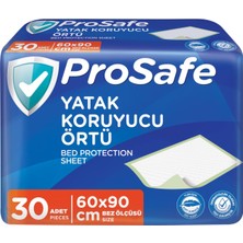 Prosafe Yatak Koruyucu Örtü 30'lu 60 x 90 cm - 3 Adet