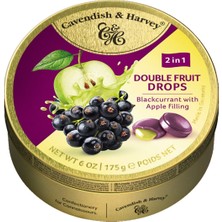Cavendish & Harvey Cavendish Harvey Elma Dolgulu Siyah Frenk Üzümlü Şeker 175G - 3 Adet