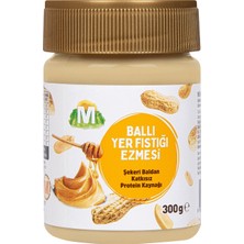 Migros Ballı Yer Fıstığı Ezmesi 300 G - 8 Adet