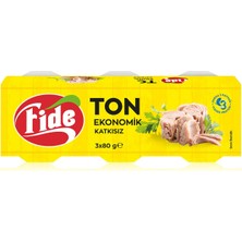 Fide Ekonomik Ton Balığı 3X80 G - 6 Adet