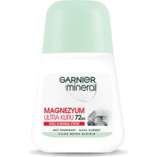 Garnier Mineral Magnezyum Ultra Kuru Roll-On - 6 Adet