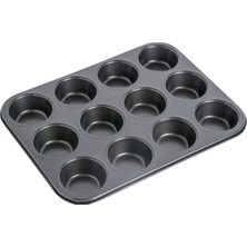 Metaltex 12'li Muffın Kalıbı 35X27CM - 3 Adet