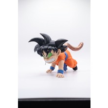 Hobifabrik Atölye Dragon Ball Goku Özel Stil Figür Biblo (Karanlıkta Parlayan Fosforlu Gözler)
