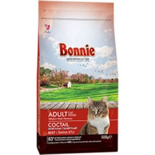 Bonnie Cocktail Adult Kuru Kedi Maması 500 G - 8 Adet