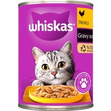 Whiskas Tavuklu Konserve Kedi Maması 400 G - 8 Adet
