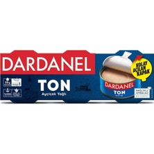 Dardanel Ayçiçek Yağlı Ton Balığı 3X75 G - 6 Adet