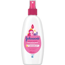 Johnson's Baby Işıldayan Parlaklık Argan Yağı Içeren Çocuklar Için Kolay Tarama Spreyi 200 ml - 8 Adet