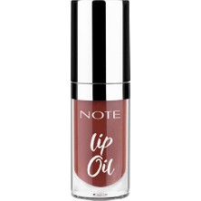 Note Lip Oil Nemlendirici ve Parlatıcı Dudak Bakım Yağı - 60 Mocha Kiss - Kahverengi - 6 Adet