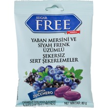 Serra Yaban Mersini ve Siyah Frenk Üzümü Şekerleme 80 G - 5 Adet