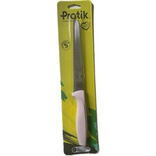 Pratik Ev Süper Dişli Ekmek Bıçağı 17.5 cm - 5 Adet