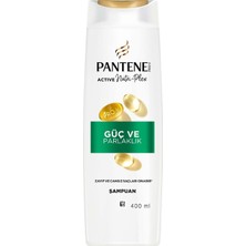 Pantene Güç ve Parlaklık Şampuan 400 ml - 5 Adet