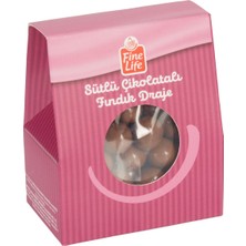 Fine Life Sütlü Draje Çikolata 100 G Fındık - Ikramlık Atıştırmalık 5'li Avantaj Paketi - 5 Adet