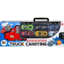 M Toys Oyuncak Araba Seti 2929-11757 - 4 Adet