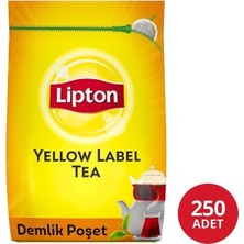 Lipton Demlik Poşet Çay 250*3,2G Yellow Label 800G 3'li Ekonomik Paket - 3 Adet