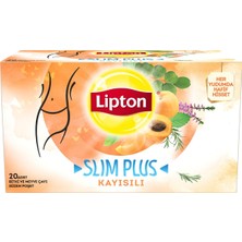 Lipton Slim Plus Kayısılı 20'li 36 G - 7 Adet