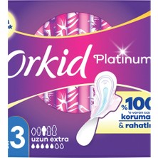 Orkid Platinum Tekli Paket Uzun Ekstra 6'lı - 7 Adet