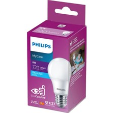 Philips LED Ampul 8W E27 6500K Beyaz Işık - 7 Adet