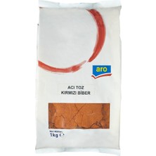 Aro Acı Toz Biber 1 kg - Baharat ve Yemeklerde Kullanım Için 3'li Ekonomik Paket - 3 Adet