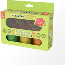 Childgen Oyun Hamuru Premium Mini Set 3 x 125 G - 2 Adet