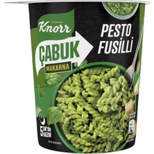 Knorr Çabuk Makarna Pot 65 G Pesto Soslu Pratik Atıştırmalık 6'li Avantaj Paketi - 6 Adet