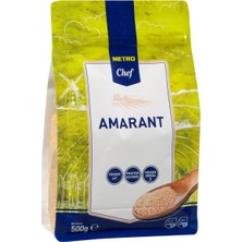 Metro Chef Amarant 500 G - Yüksek Lifli, Protein ve Omega 3 Kaynağı 2'li Ekonomik Paket - 2 Adet