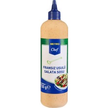 Metro Chef Fransız Usulü Salata Sosu 730 G | Yeşil Salata ve Tavuklu Salatalar I 2'li Ekonomik Paket - 2 Adet