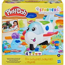 Play-Doh Starters Eğlenceli Uçak Oyun Seti 170 G - 2 Adet