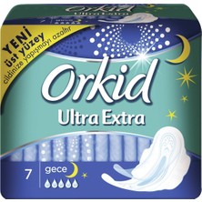 Orkid Hijyenik Ped Ultra Kanatlı Gece 6lı - Sızıntılara Karşı %100 Koruma