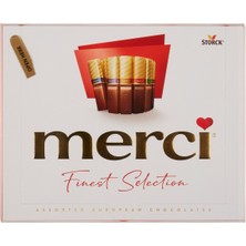 Merci Çikolata 250 gr | Kahve Yanı Ikramlık ve Hediye Çikolata 6'li Avantaj Paketi - 6 Adet
