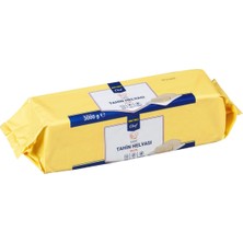 Metro Chef Helva 3 kg Sade - %100 Susam Tahinli Pratik Tatlı 5'li Avantaj Paketi - 5 Adet