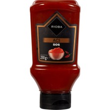 Rioba Rıoba Acı Sos 250 G Pratik Sıkma Şişe Gastronometro Şefleri Lezzeti 2'li Ekonomik Paket - 2 Adet