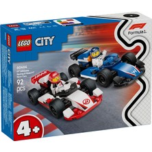 LEGO 60464 City F1 Williams Racing Yarış Arabası - 3 Adet