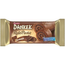 Ülker Dankek Rulo Pasta Çikolatalı 235 G - Yumuşacık Pandispanya Keki